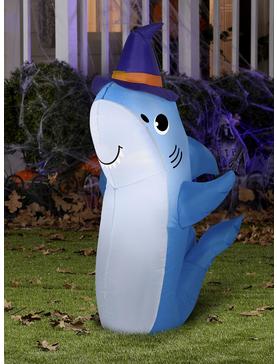 Shark Witch Hat Airblown, , hi-res