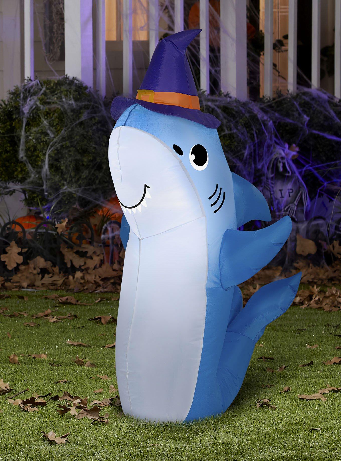 Shark Witch Hat Airblown, , hi-res