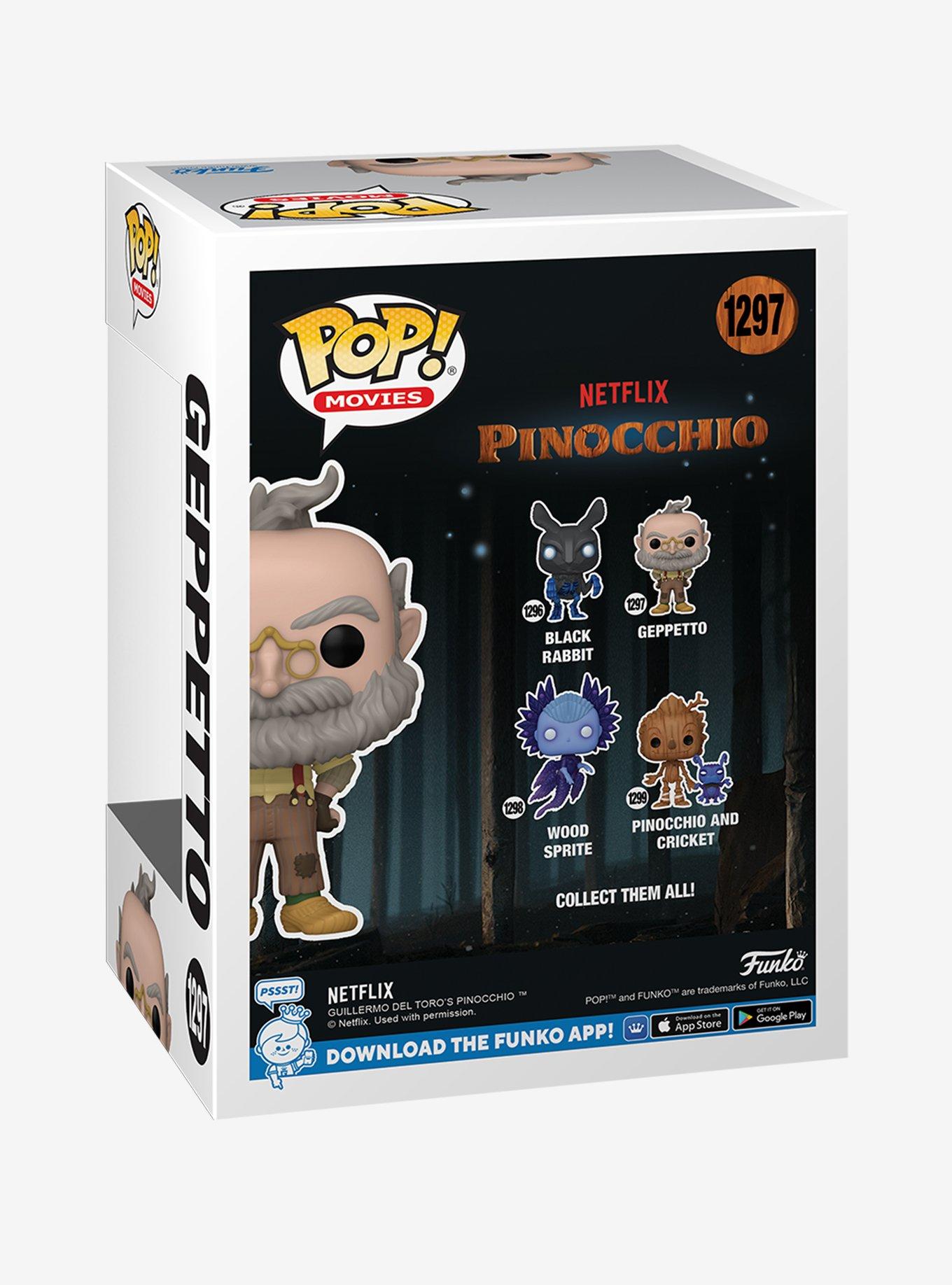 Funko Pinocchio Pop! Movies Geppetto Vinyl Figure, , alternate