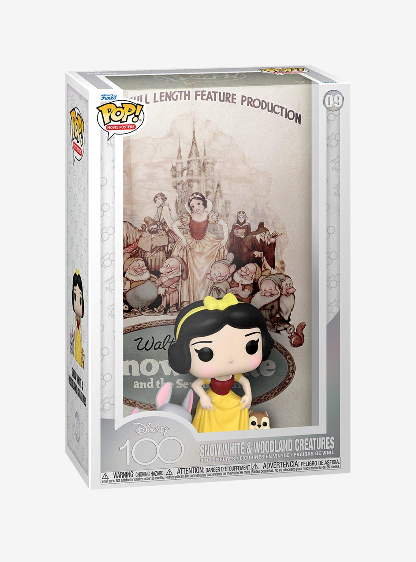 Funko Disney100 Snow White And The Seven Dwarfs Pop! Movie Posters Snow White And Woodland Creatures Vinyl Figure, , alternate