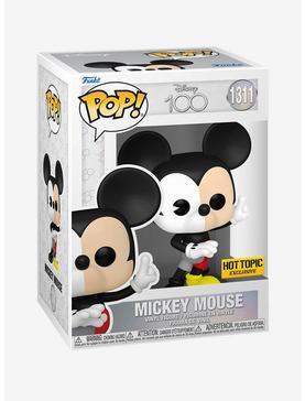 Plus Size Funko Disney100 Pop! Mickey Mouse Vinyl Figure Hot Topic Exclusive, , hi-res