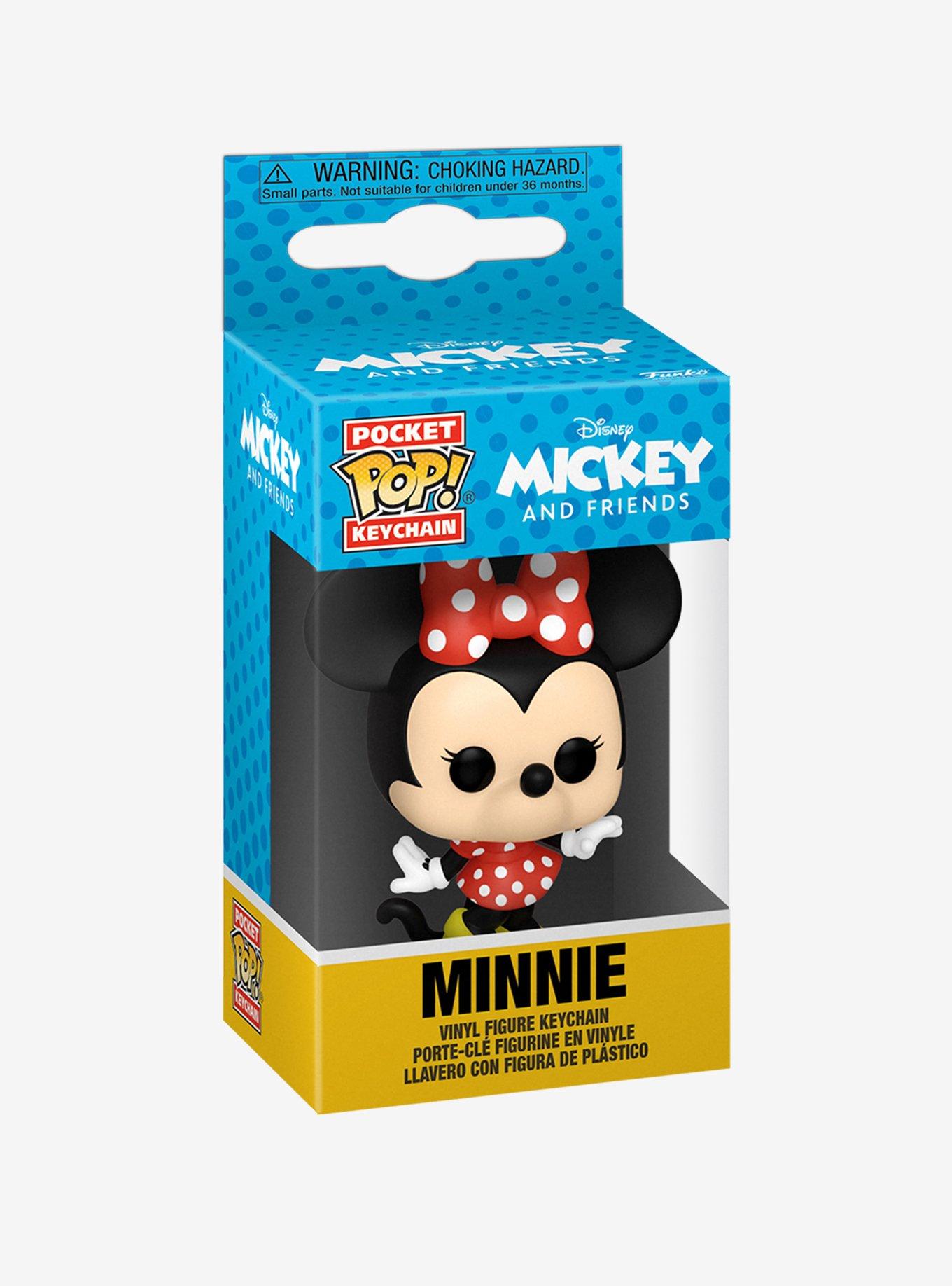 Funko Disney Mickey And Friends Pocket Pop! Minnie Mouse Vinyl Figure Key Chain, , alternate