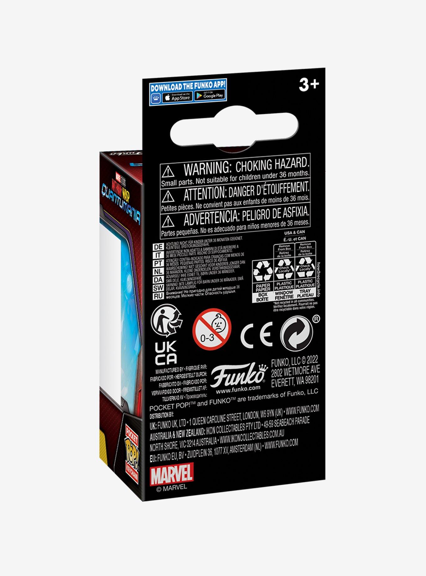 Funko Marvel Ant-Man And The Wasp: Quantumania Pocket Pop! Ant-Man Vinyl Key Chain, , alternate