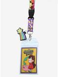 Disney Gravity Falls Mabel & Waddles Rainbow Lanyard - BoxLunch Exclusive , , alternate