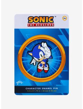 Sonic the Hedgehog Running Enamel Pin, , hi-res