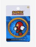 Sonic the Hedgehog Knuckles Posing Enamel Pin, , alternate
