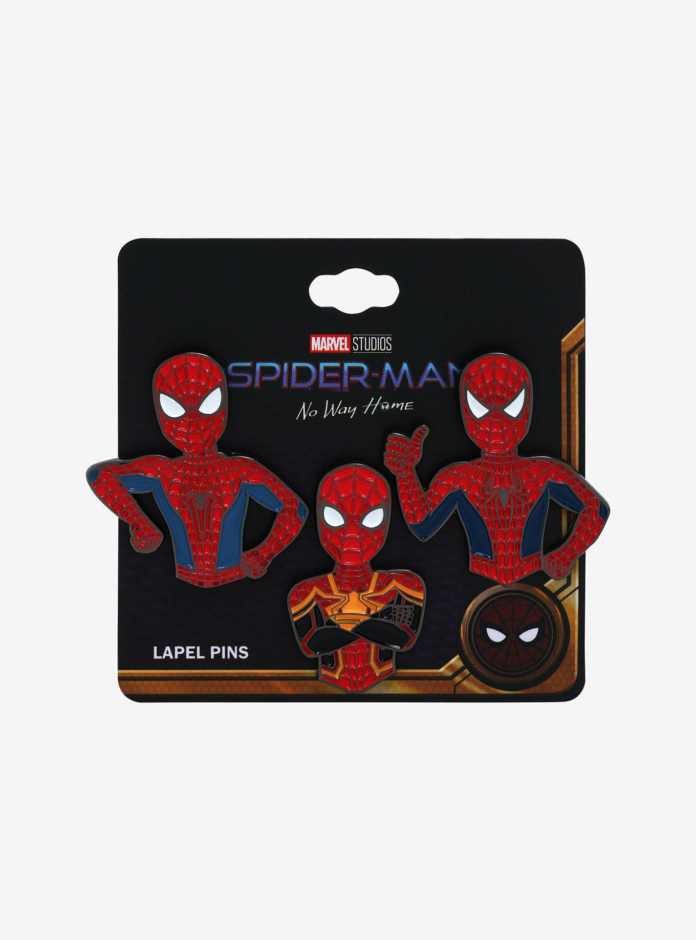 Marvel Spider-Man No Way Home Multiverse Portraits Enamel Pin Set - BoxLunch Exclusive, , alternate