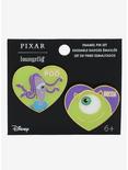 Loungefly Disney Pixar Monsters, Inc. Mike & Celia Pet Names Enamel Pin Set - BoxLunch Exclusive, , alternate