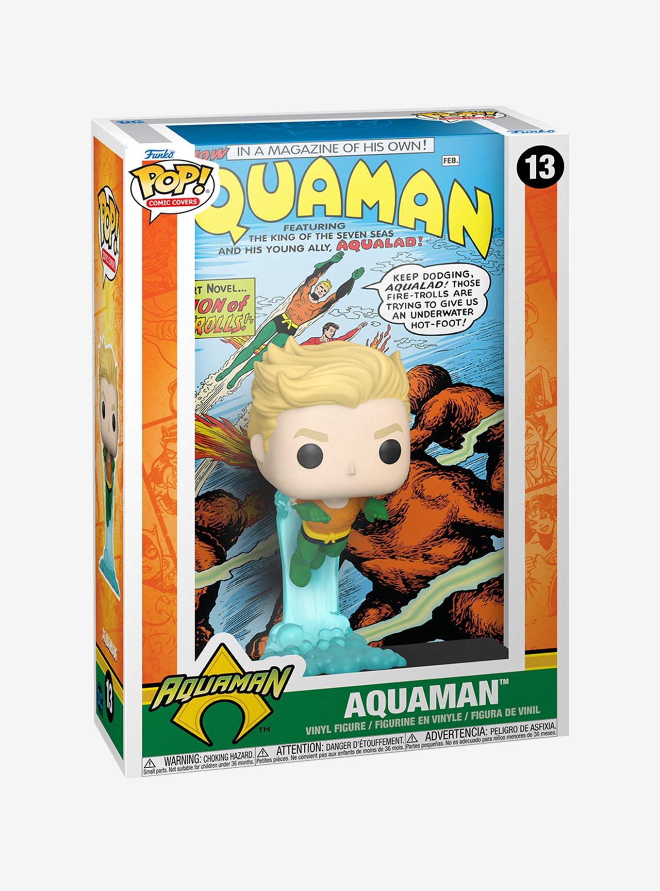 Funko DC Comics Pop! Comic Covers Aquaman Vinyl Collectible, , alternate