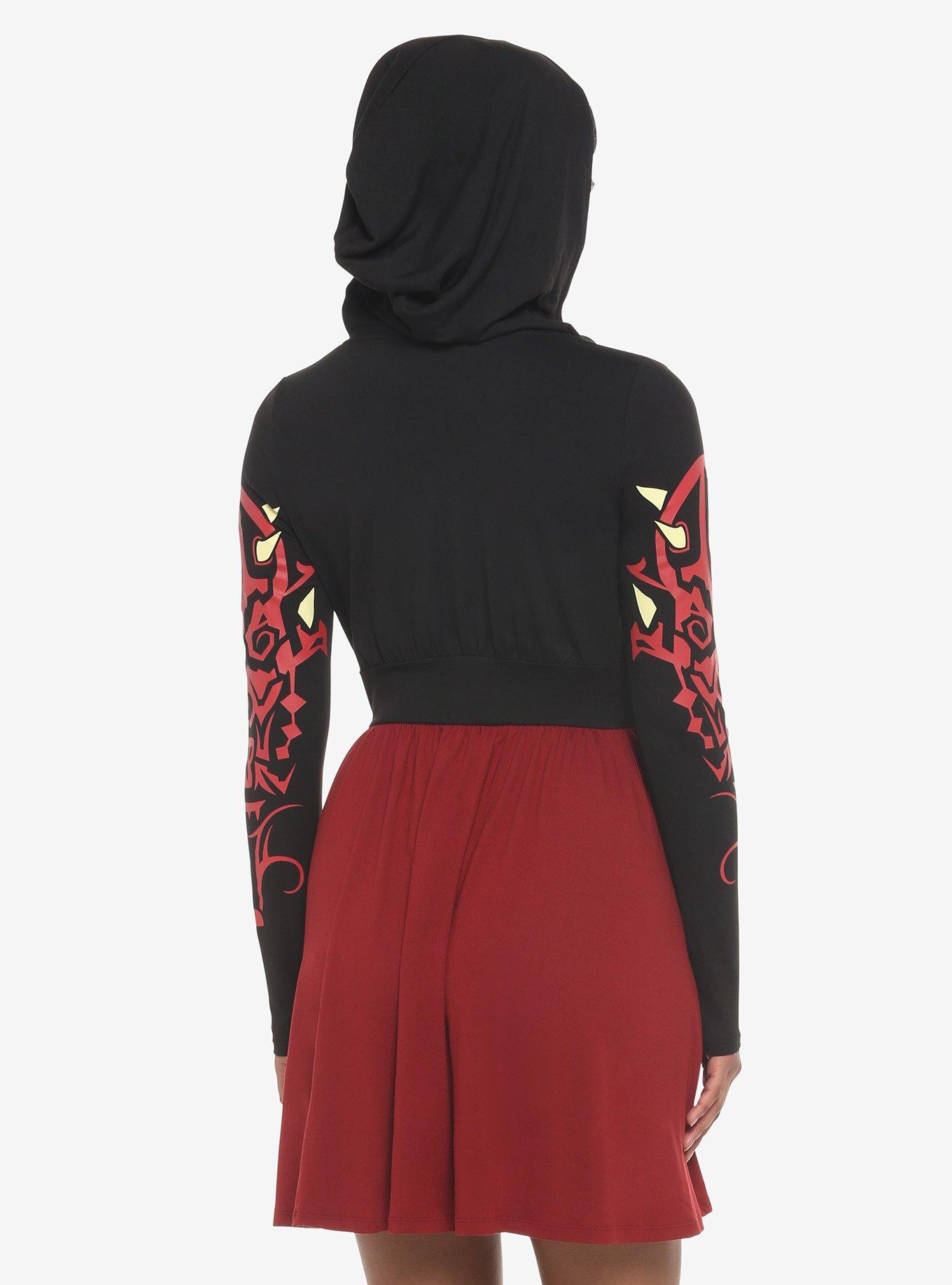 Star Wars Darth Maul Hooded Dress, MULTI, alternate