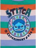 Disney Lilo & Stitch Experiment 626 Striped Infant One-Piece - BoxLunch Exclusive , MULTI STRIPE, alternate