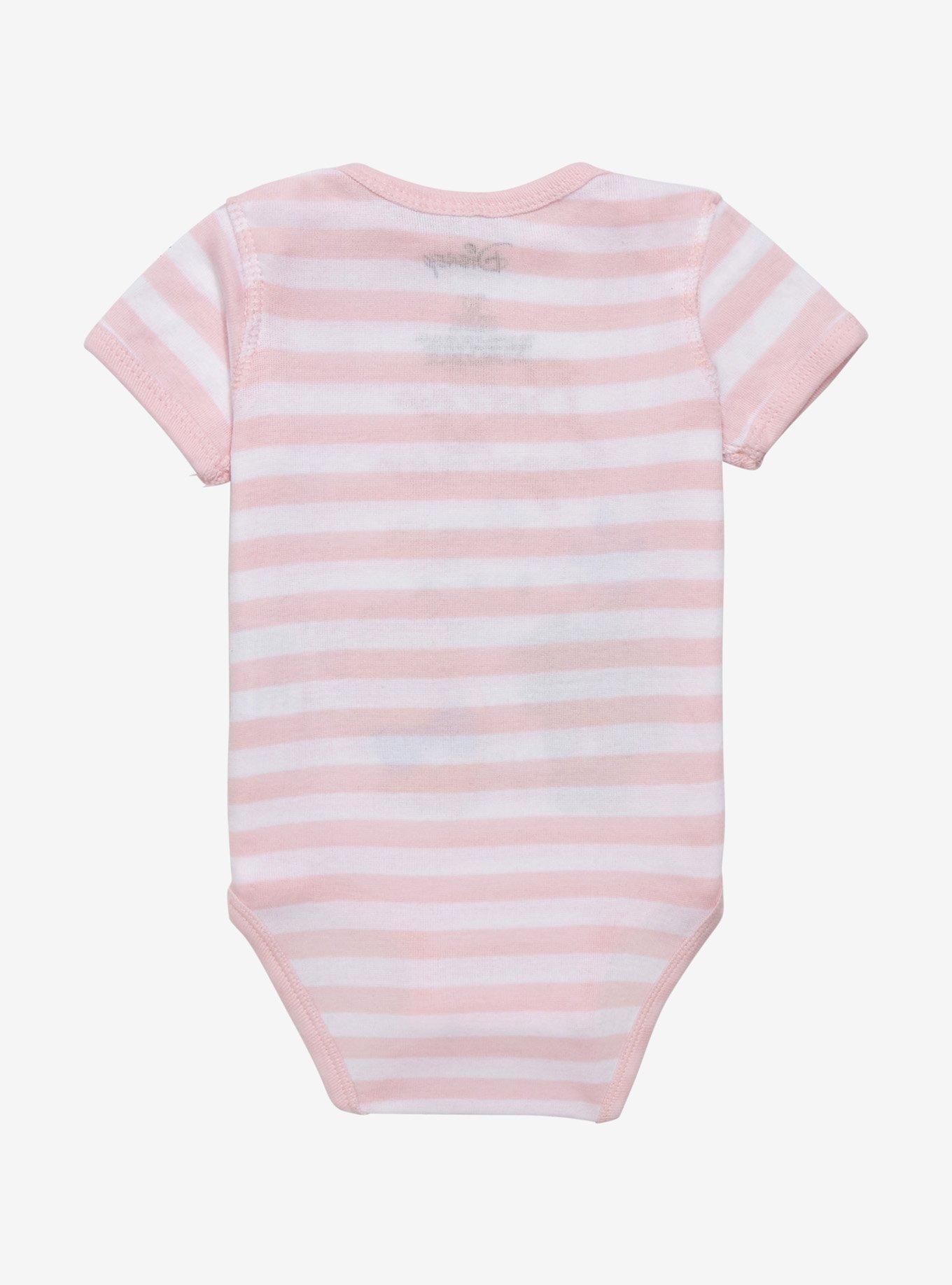 Disney The Aristocats Better Together Kitten Portrait Infant One-Piece - BoxLunch Exclusive , PINK STRIPE, alternate
