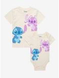 Disney Lilo & Stitch: The Series Stitch & Angel Wave Toddler T-Shirt - BoxLunch Exclusive, OFF WHITE, alternate