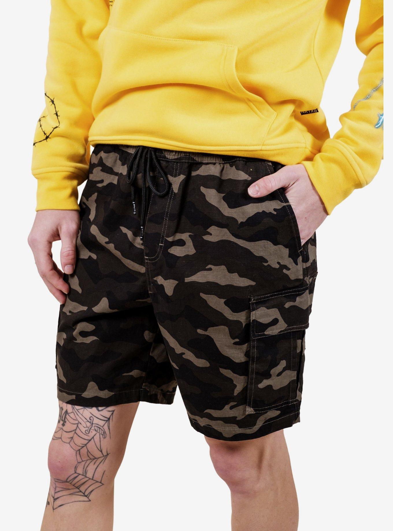 Camo E-Waist Ripstop Cargo Short, CAMO, alternate