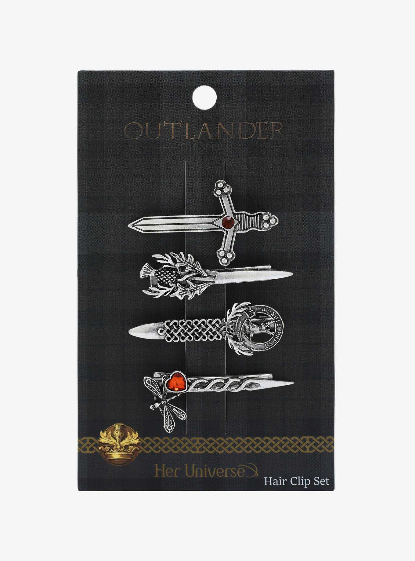 Outlander Symbols Hair Clip Set, , hi-res