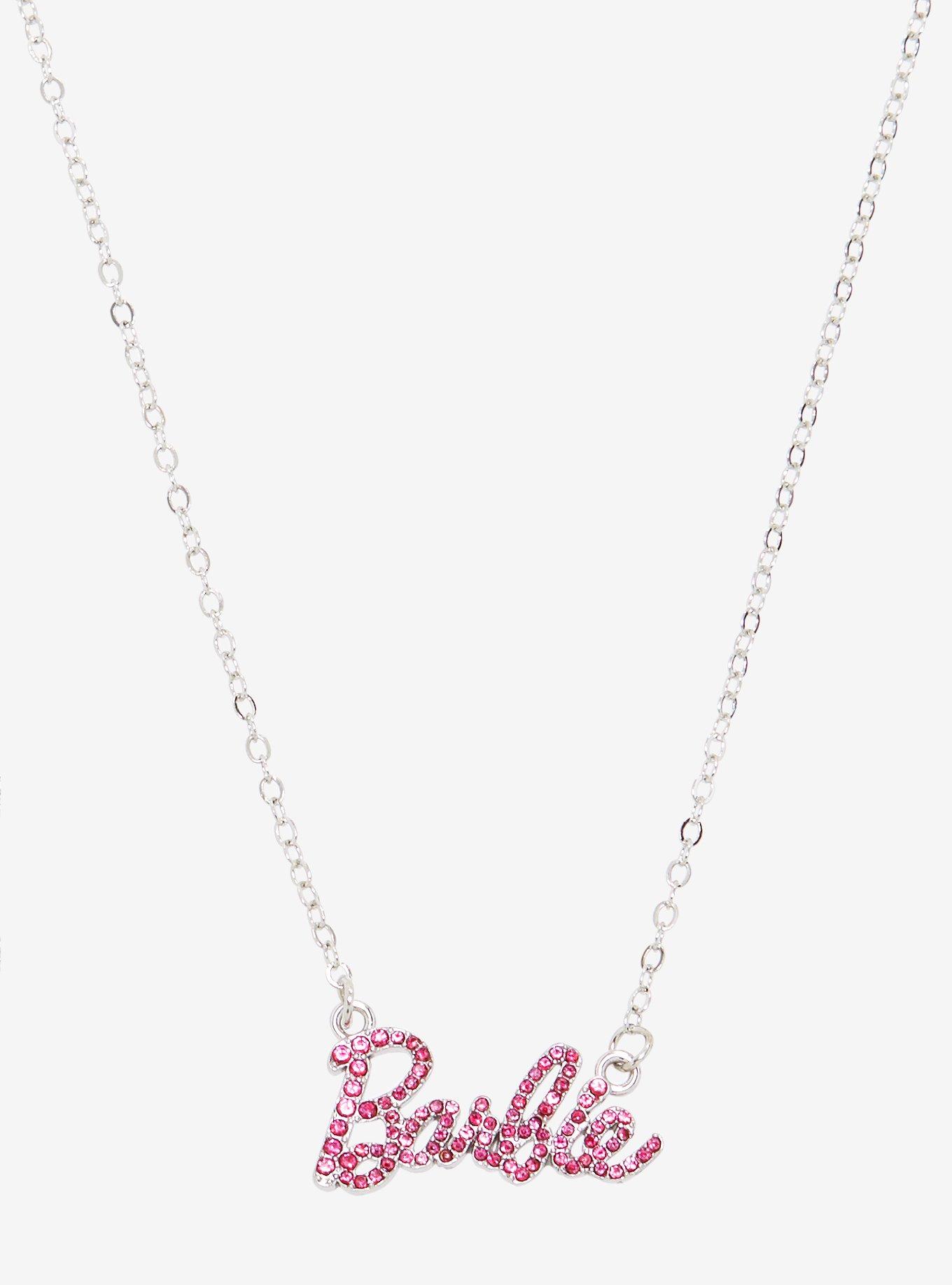 Barbie Hearts Bling Necklace Set, , alternate
