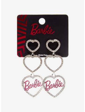 Barbie Hearts Bling Earrings, , hi-res