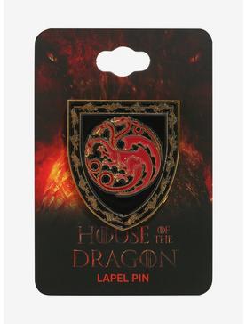 Game of Thrones House of the Dragon Crest Enamel Pin, , hi-res