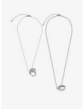 The Twilight Saga Wedding Rings Chain Necklace Set, , hi-res