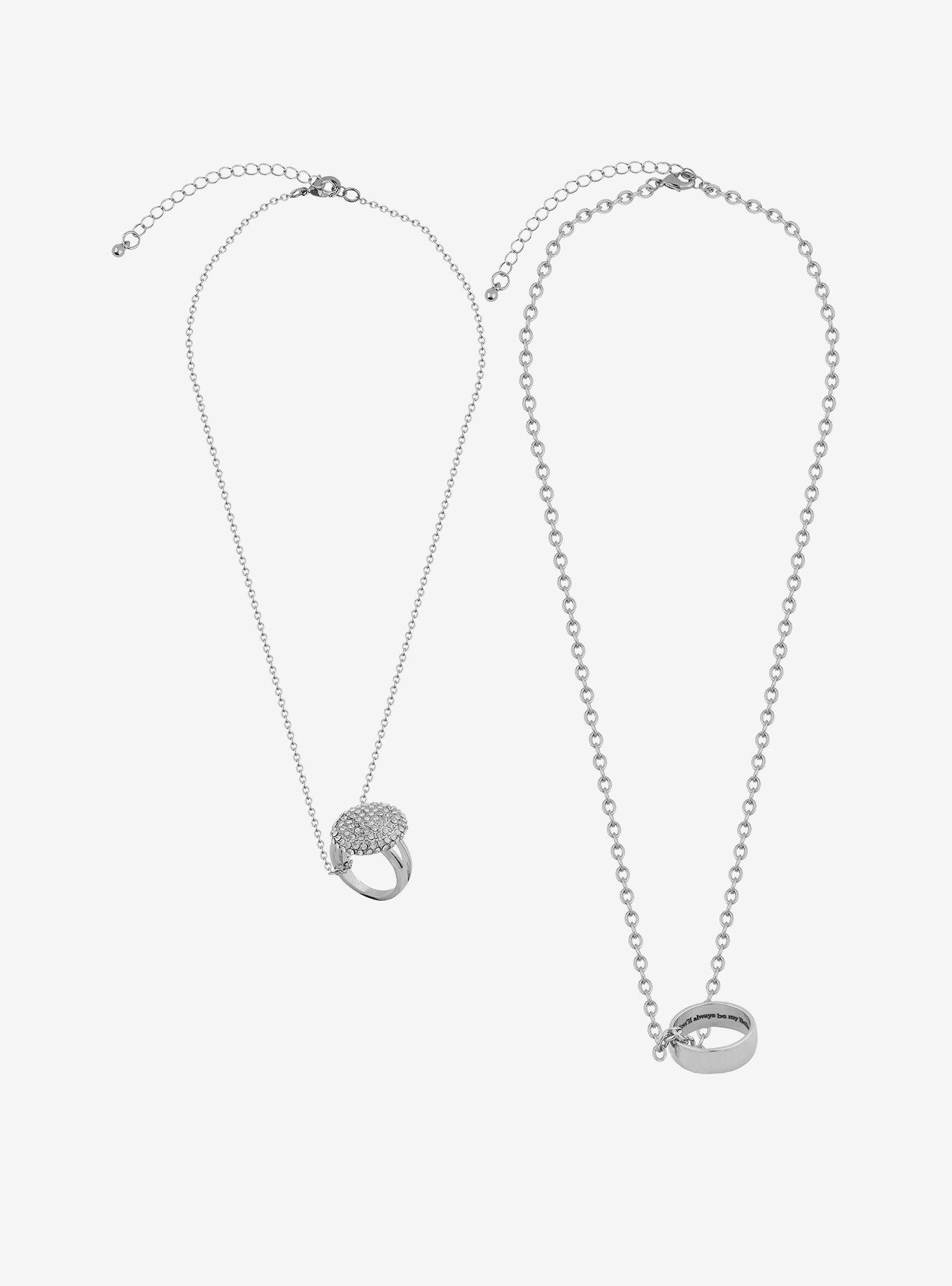The Twilight Saga Wedding Rings Chain Necklace Set, , alternate