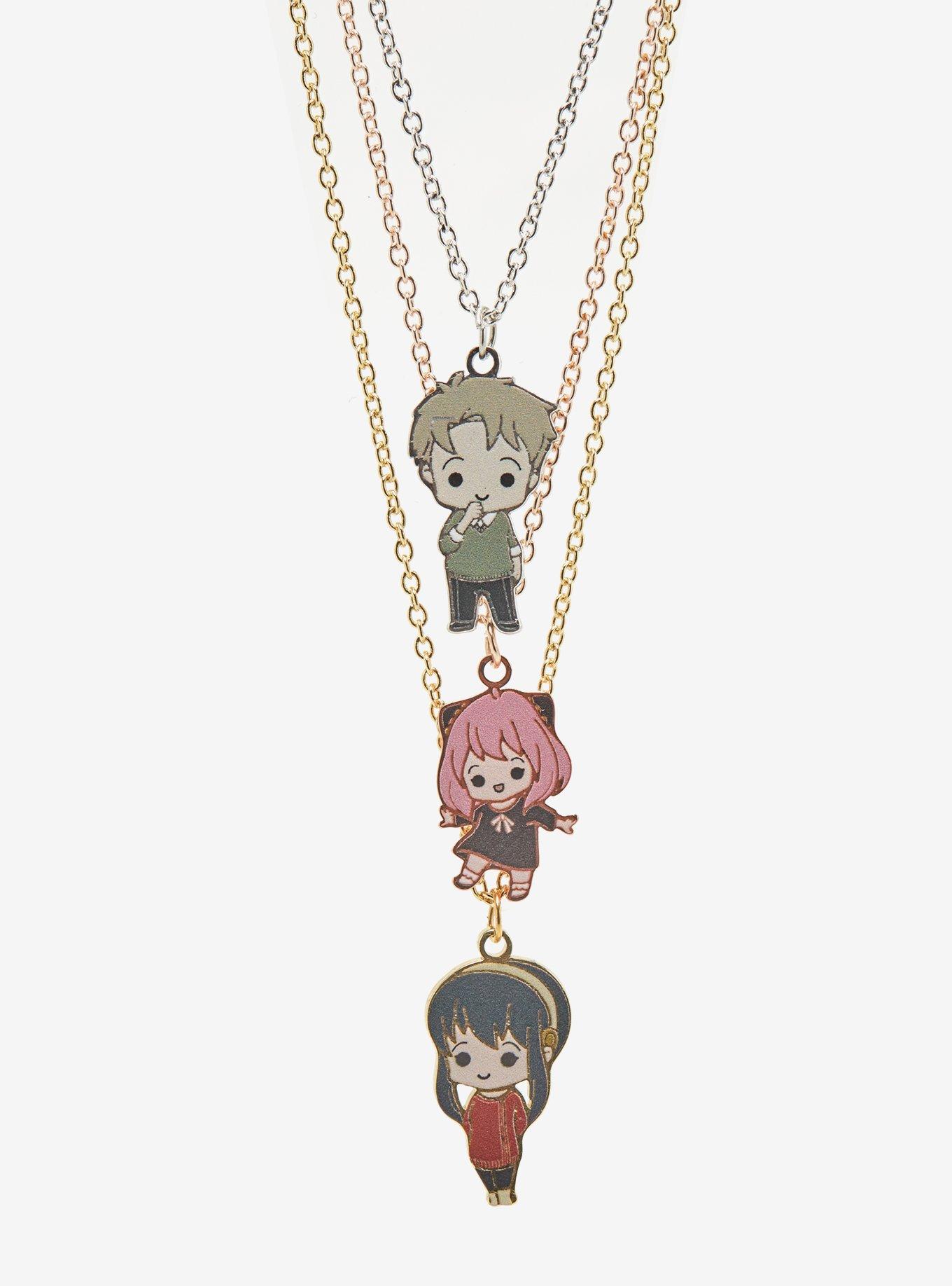 Spy X Family Forger Family Best Friend Necklace Set, , alternate