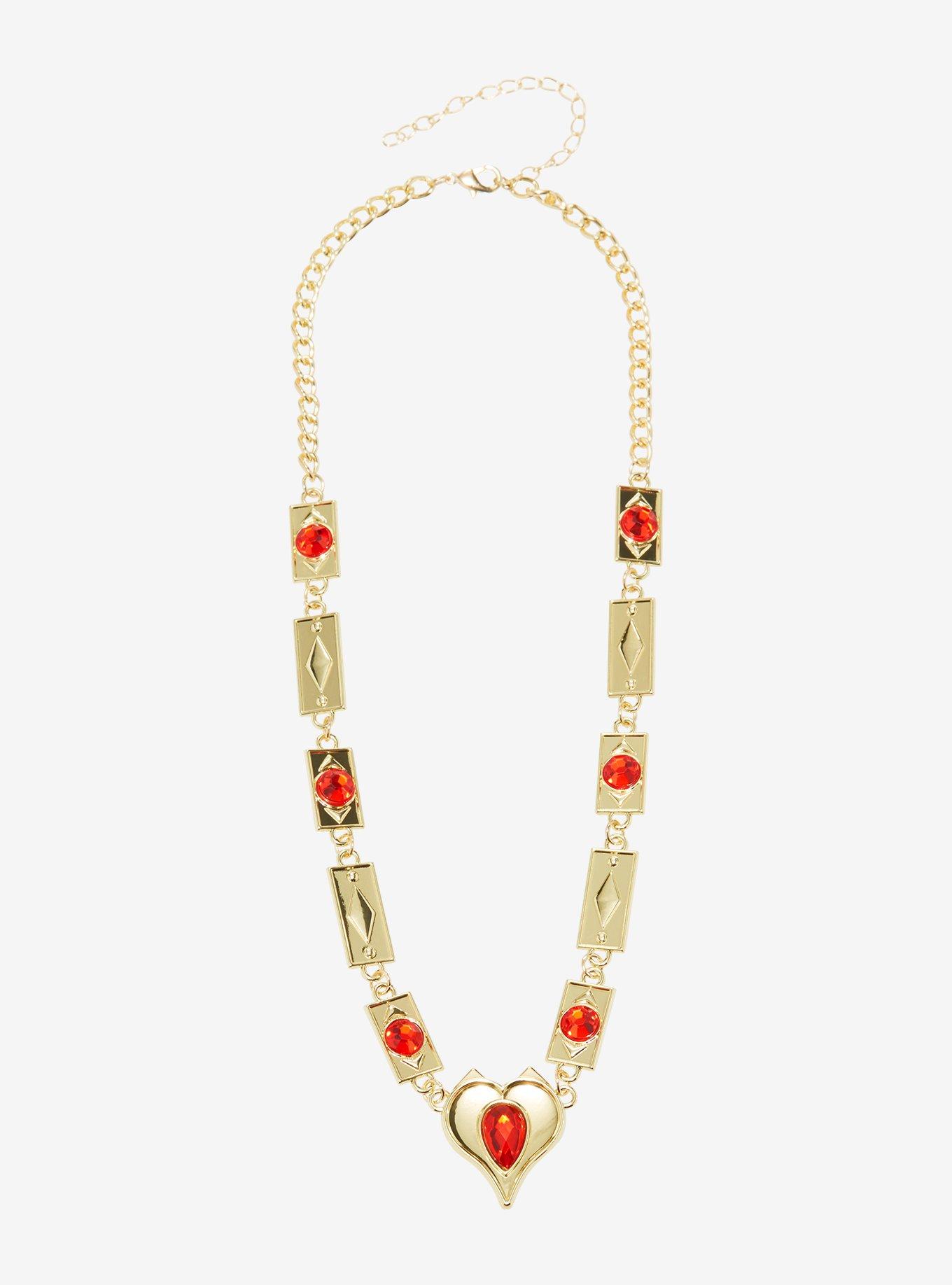 Shrek Princess Fiona Heart Necklace, , alternate