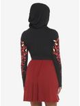 Star Wars Darth Maul Hooded Dress, RED  BLACK, alternate