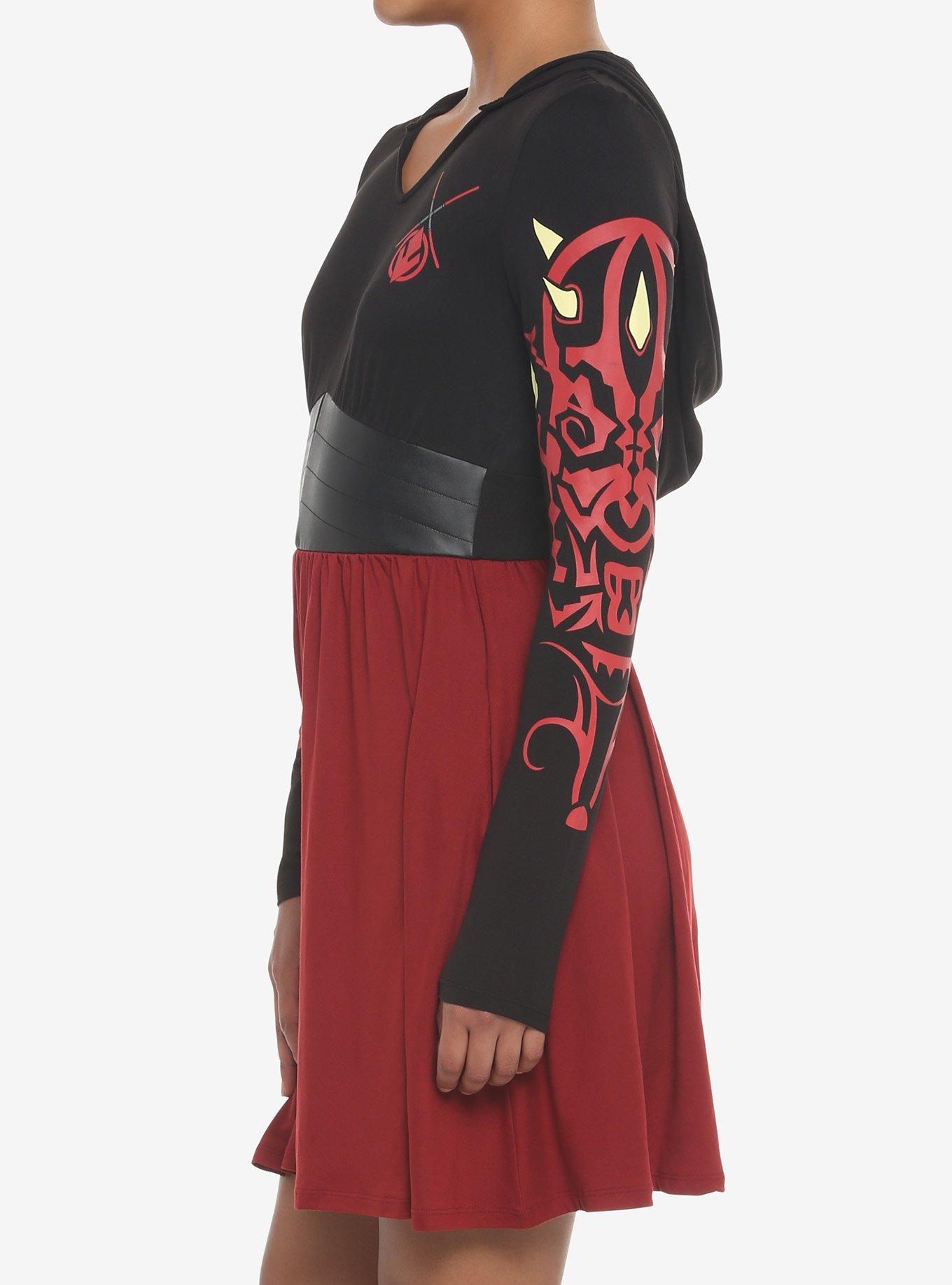 Star Wars Darth Maul Hooded Dress