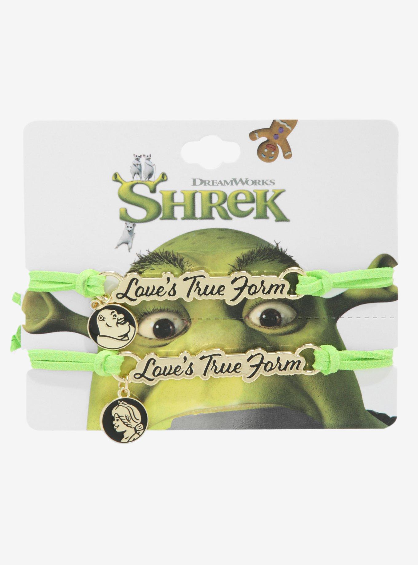 Shrek Love's True Form Charm Cord Bracelet Set, , alternate