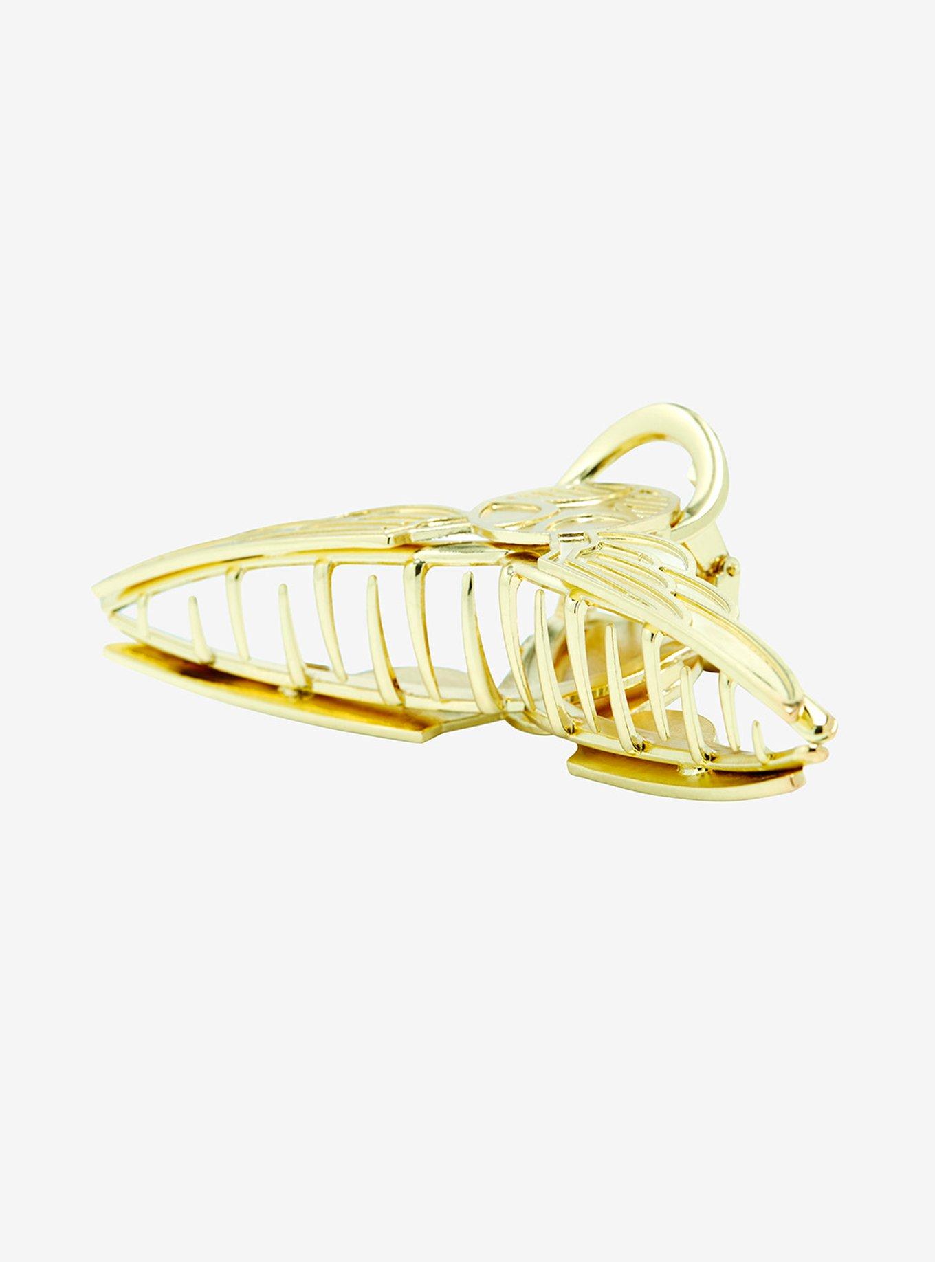 Harry Potter Golden Snitch Claw Hair Clip, , alternate