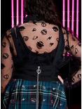 Monster High Frankie Stein Strappy Suspender Skirt Plus Size, MULTI, alternate