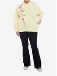 Her Universe Disney Beauty And The Beast Embroidered Hoodie Plus Size, LIGHT YELLOW, alternate