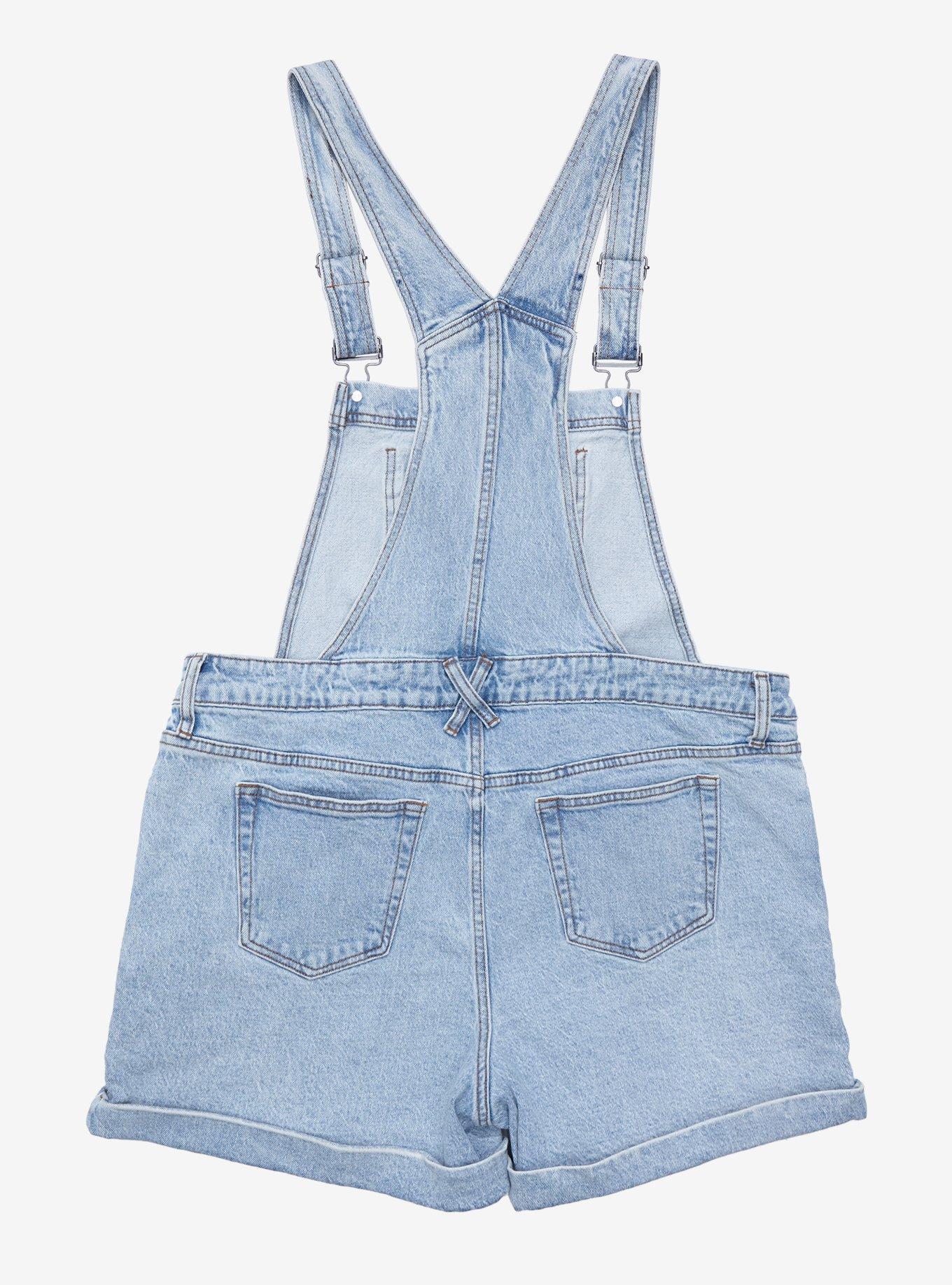 Her Universe Disney Pixar Toy Story Characters Denim Shortalls Plus Size, MEDIUM WASH, alternate