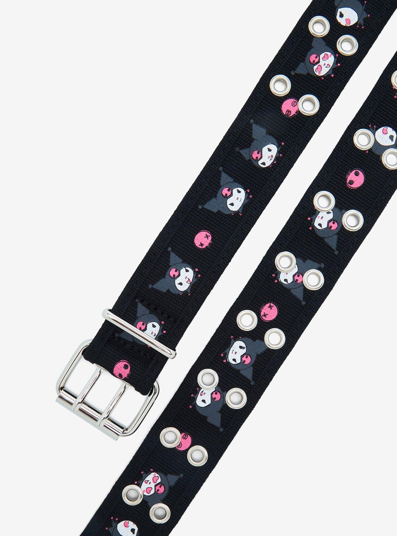 Kuromi Grommet Belt, , hi-res