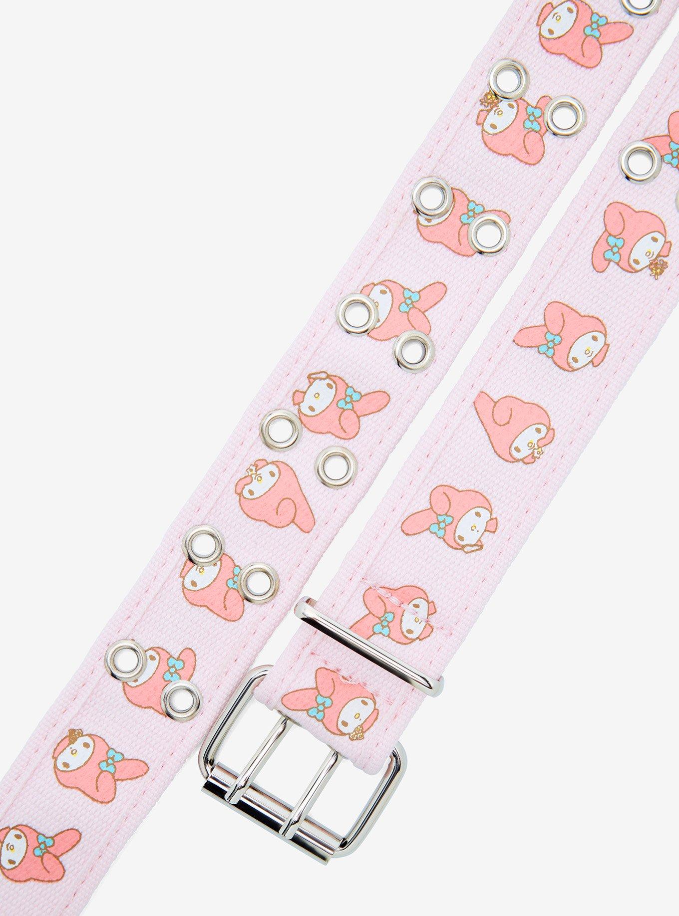 My Melody Grommet Belt, PINK, alternate