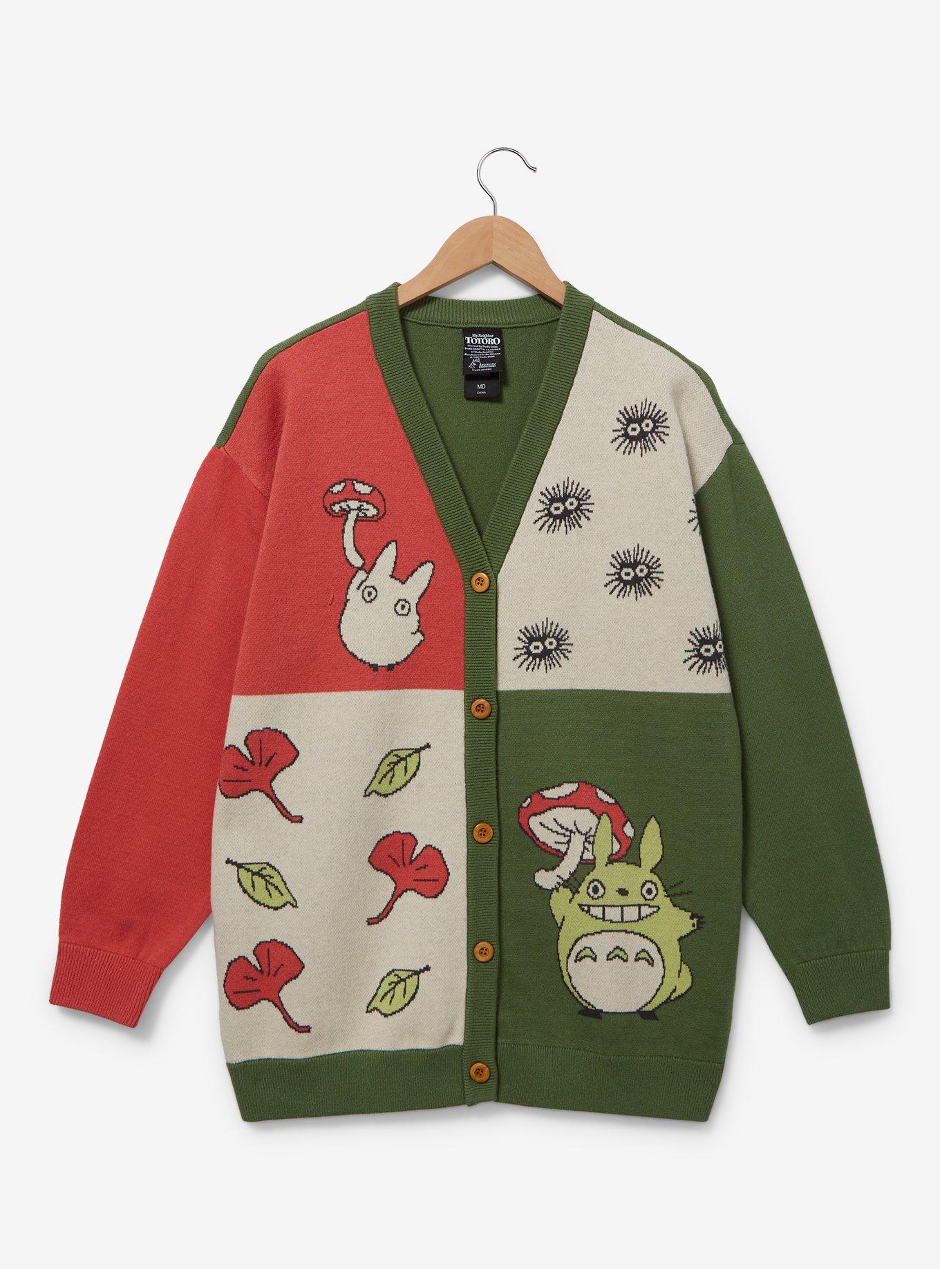 Studio Ghibli My Neighbor Totoro Panel Women's Cardigan - BoxLunch Exclusive, MULTI, alternate