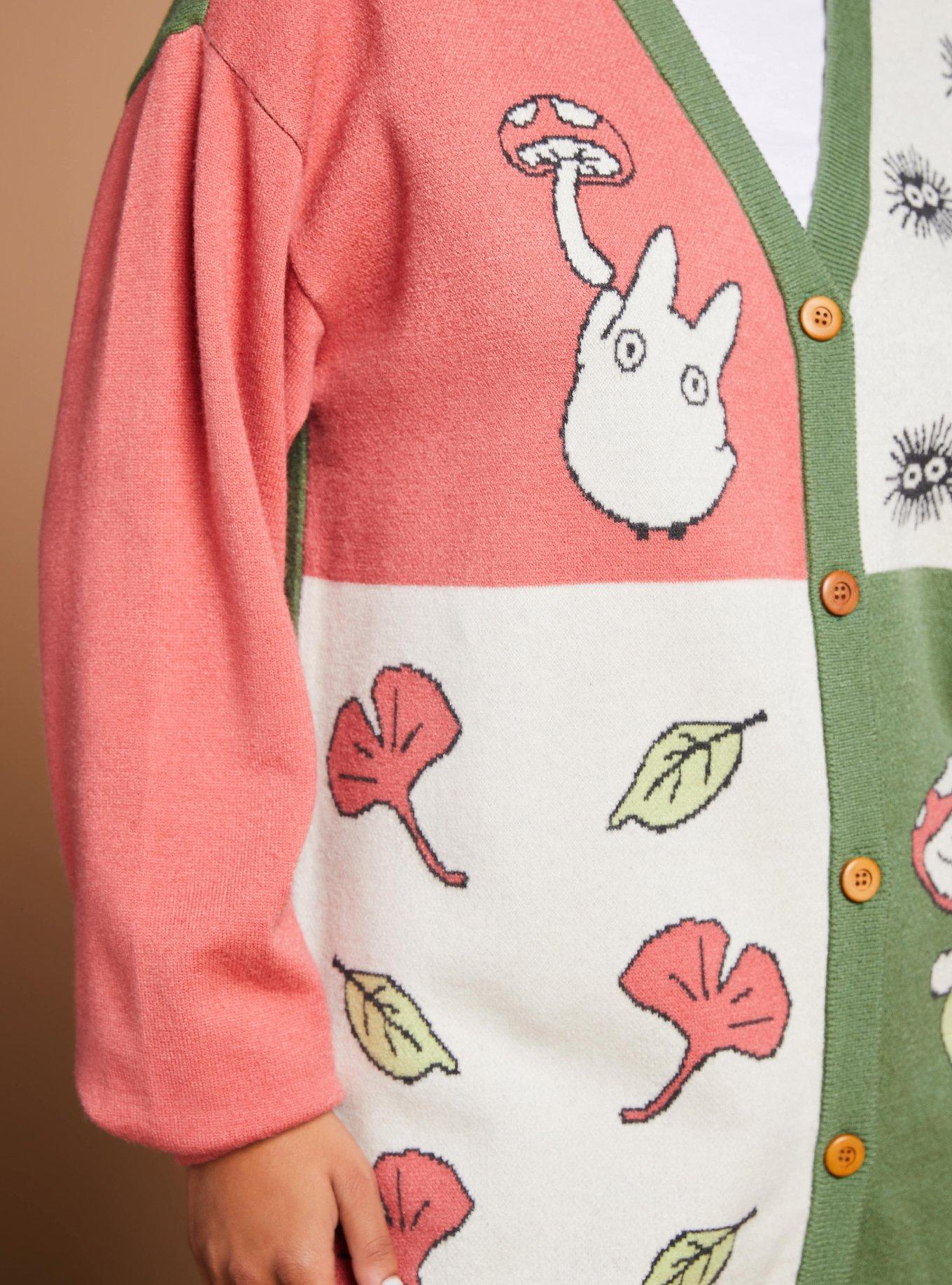 Studio Ghibli My Neighbor Totoro Panel Women's Cardigan - BoxLunch Exclusive, MULTI, alternate