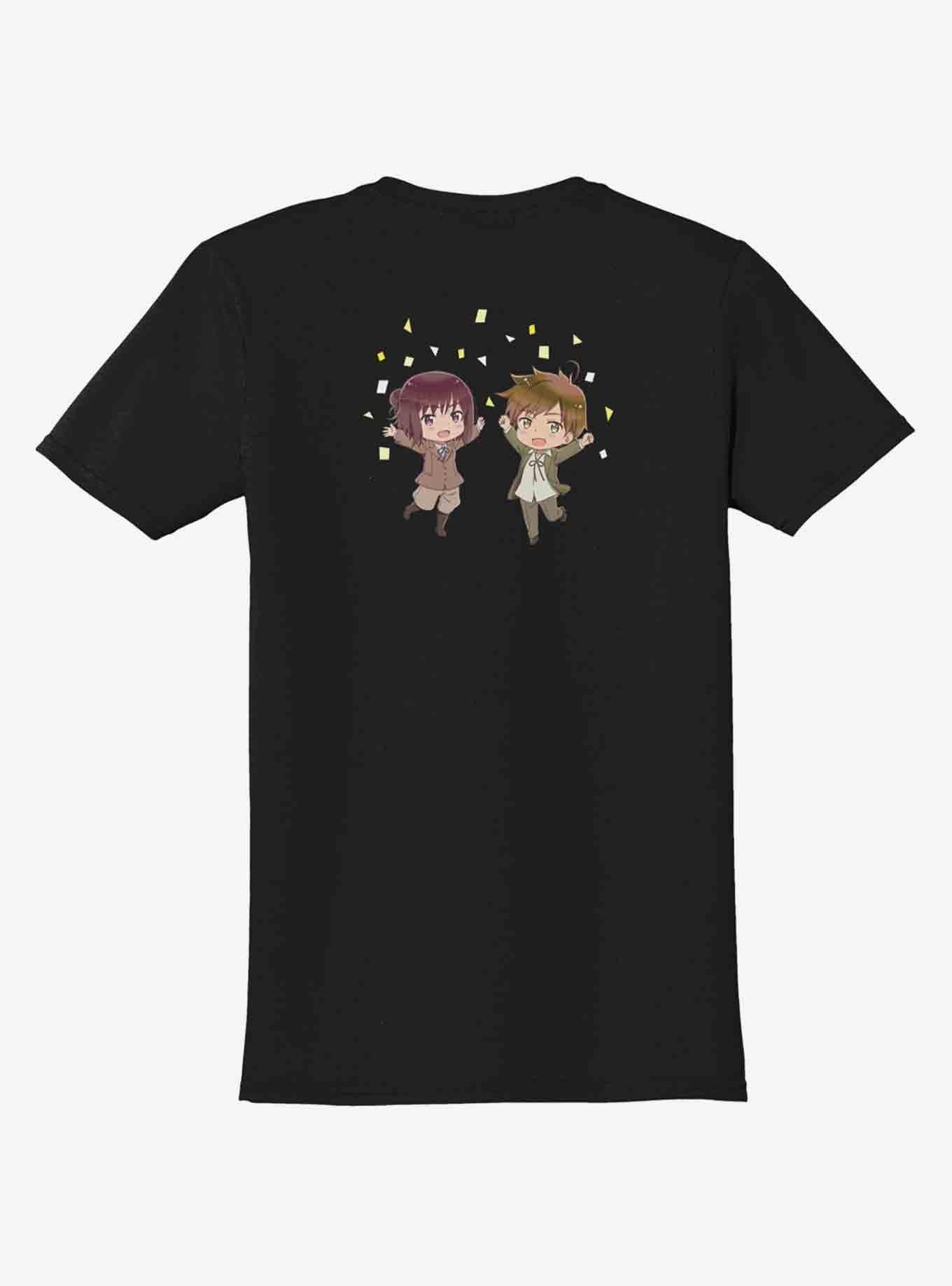Hetalia: World Stars Logo T-Shirt, BLACK, alternate