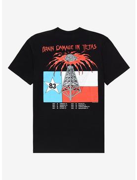 Iron Maiden Brain Damage In Tejas 1983 Tour T-Shirt, , hi-res