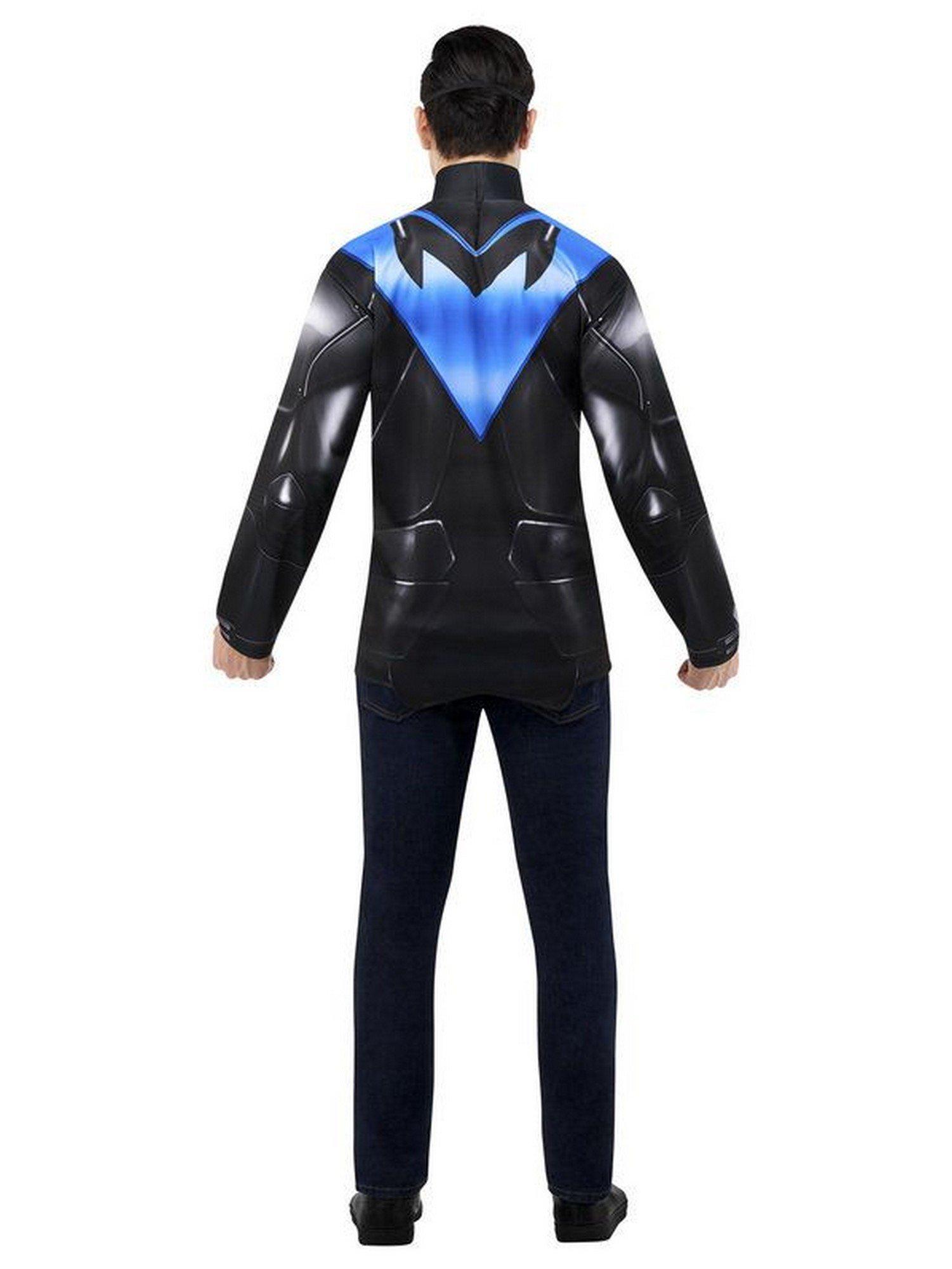 DC Comics Gotham Knights Game Nightwing Adult Costume, MULTI, alternate