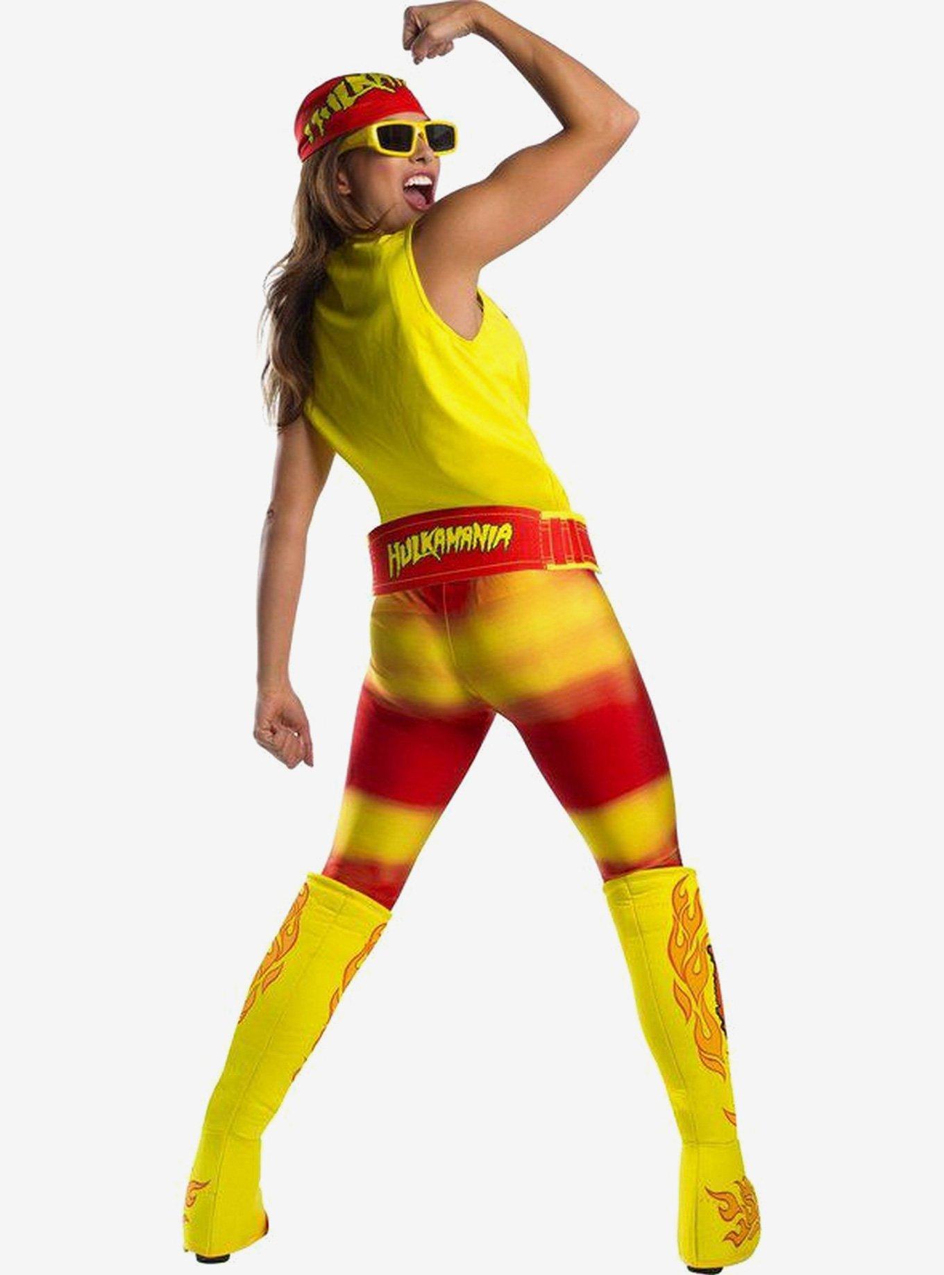 WWE Hulk Hogan Adult Costume Women, MULTI, alternate