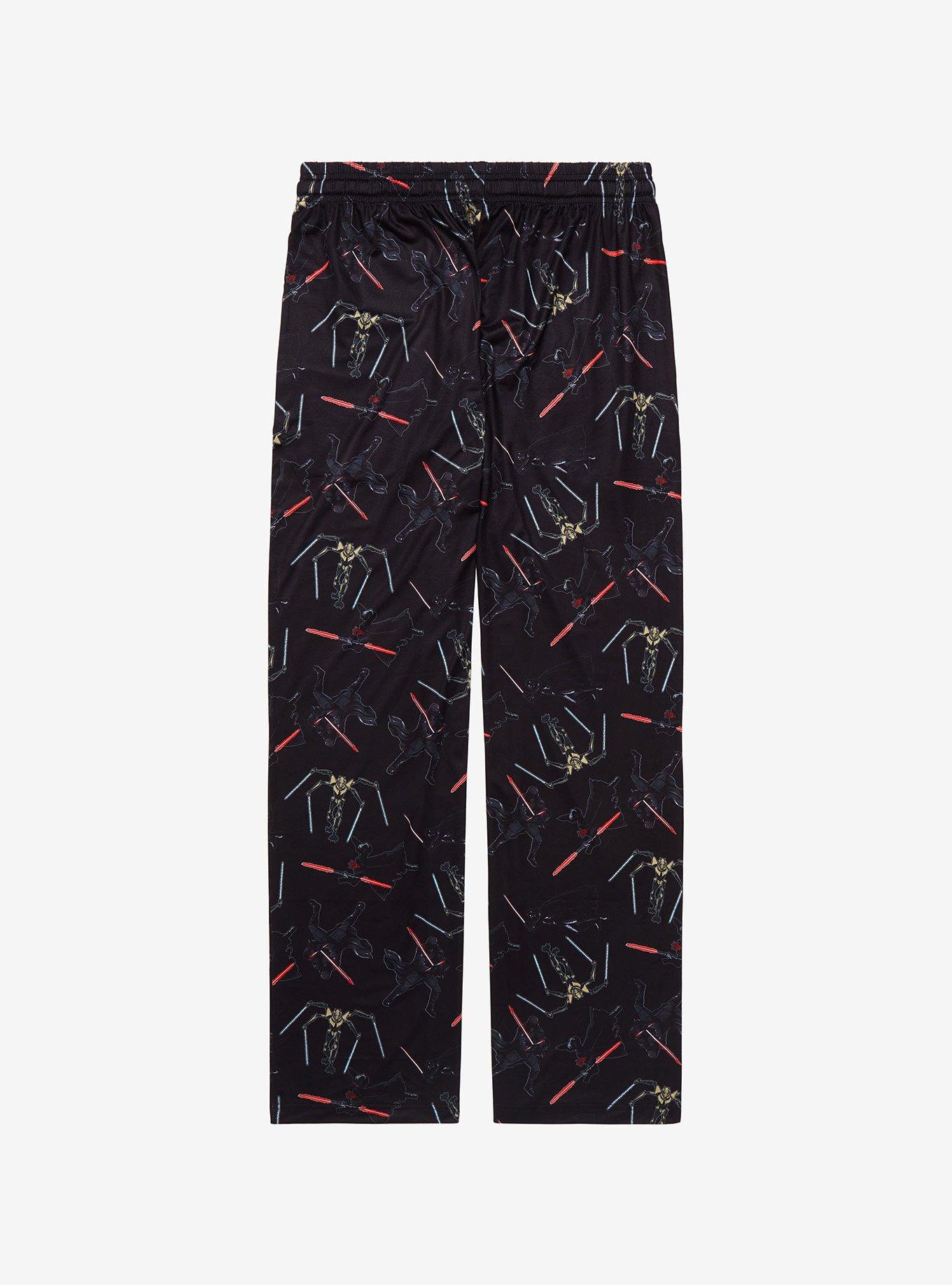 Star Wars Sith Allover Print Sleep Pants - BoxLunch Exclusive, BLACK, alternate