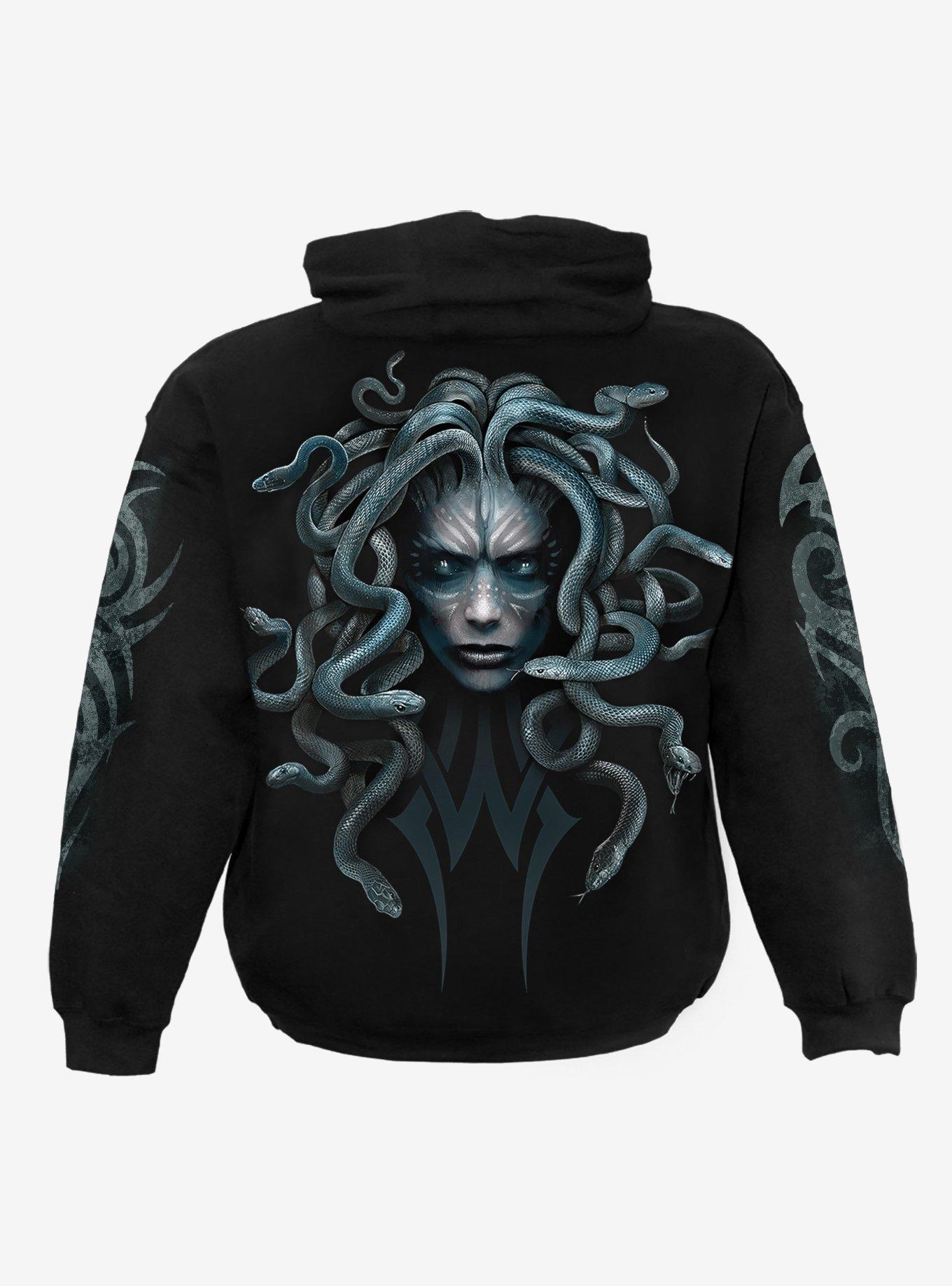 Stone Gaze Black Hoodie, , hi-res