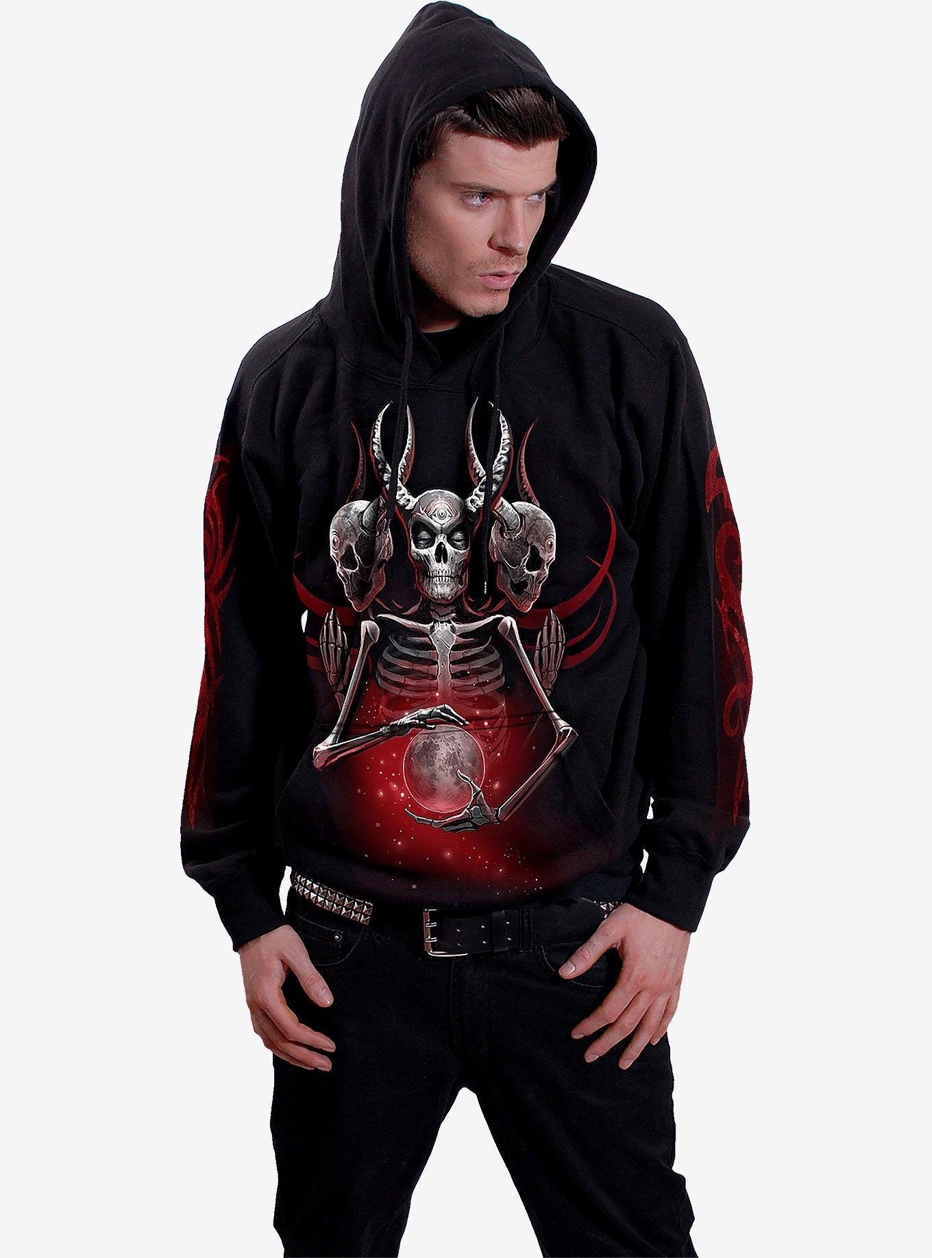 Third Eye Awakening Black Hoodie, BLACK, alternate