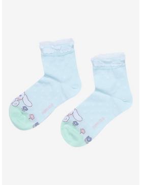 Cinnamoroll Cloud Lace Ankle Socks, , hi-res