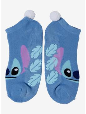 Disney Lilo & Stitch Pom No-Show Socks, , hi-res
