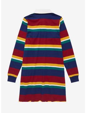 Plus Size Harry Potter Striped Rugby Shirt Dress - BoxLunch Exclusive, , hi-res
