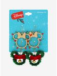 Disney Minnie Mouse Holiday Earring Set , , alternate