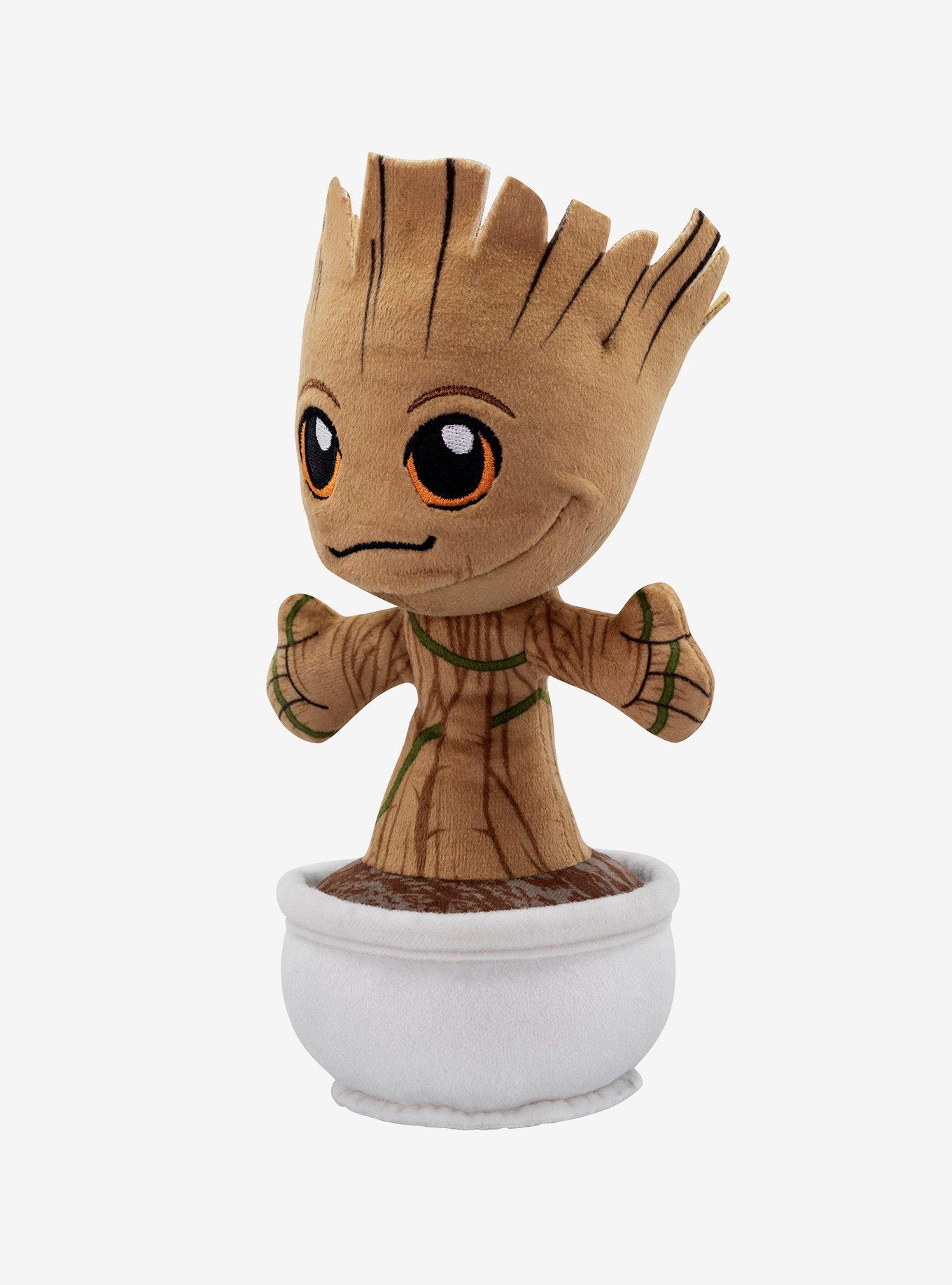 Marvel Guardians of the Galaxy Baby Groot in Flower Pot 8 Inch Plush - BoxLunch Exclusive, , alternate