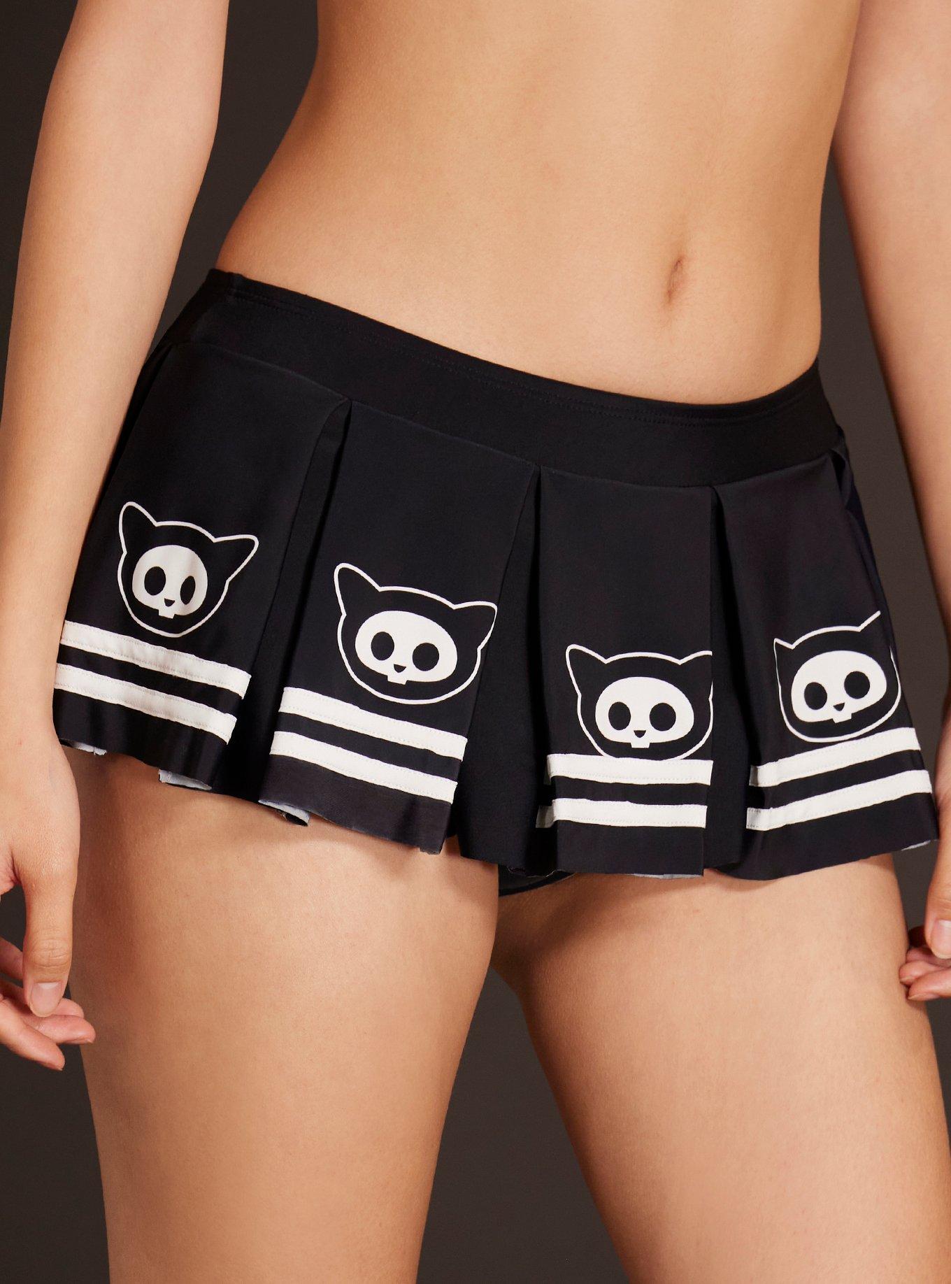 Skelanimals Kit Skirted Swim Bottoms, MULTI COLOR, alternate